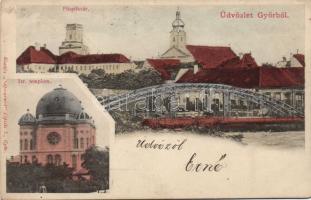Győr with synagogue (EK)