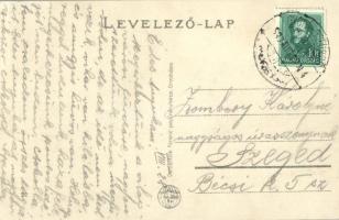 Gyopáros-fürdő (Orosháza), Községi vendéglő kertje. Demartsik Ferenc kiadása