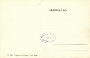 Kisköre, Szövetkezeti fióküzlet, falubeliek csoportképe