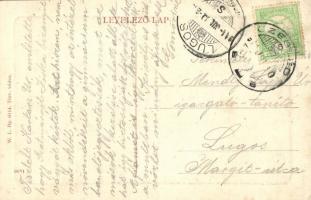 1911 Cegléd, pályaudvar, vasútállomás. W.L. Bp. 6114