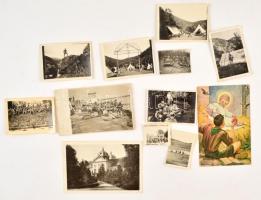 cca 1920-1947 Nagy cserkész gyűjtemény: jamboree és egyéb cserkész fotók, a Magyar Cserkész néhány é...
