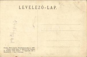 Balatonederics, Római katolikus templom, Fő utca, Fekete és Solyomy  kastély, György és Mátyás villa...