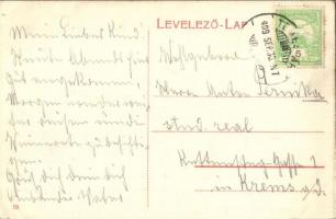 1909 Temesvár, Timisoara; Andrássy út / street