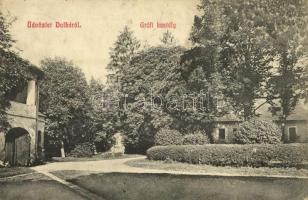 1911 Dolha, Dovhe; Grófi kastély. Kerschenbaum Márkusz kiadása / castle (Rb)