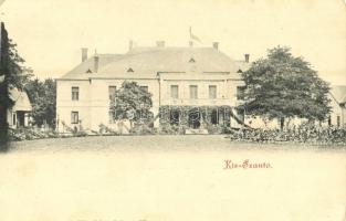 Kisszántó, Santaul Mic; Kőnigswarter Herman báró kastélya / castle (EK)