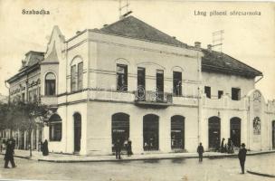 1913 Szabadka, Subotica; Láng pilseni sörcsarnoka és étterme / restaurant and beer hall