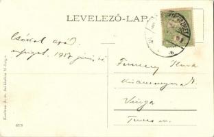 1907 Máramarossziget, Sighetu Marmatiei; Prielle Cornélia szülőháza, Sabó Aurél ügyvéd tulajdona / v...