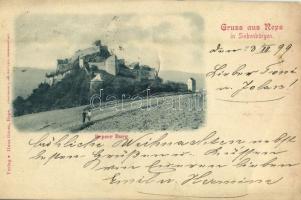 1899 Kőhalom, Reps, Rupea; Repser Burg / Cetatea Rupea / vár. Verlag v. Hans Gross. Lichtdruck v. Jos. Drotleff / castle (b)