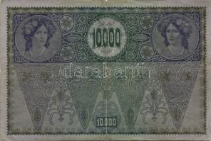Ausztria 1918. Osztrák-Magyar Bank kiadása 10.000K piros "Deutschösterreich" fny-sal (7x) ...