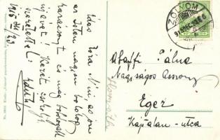 1915 Zólyom, Zvolen; Városi szálló, építkezés / hotel, construction