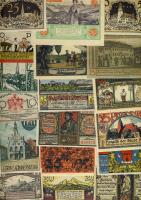 Német Birodalom/Weimari Köztársaság 1920-as évek eleje 325db dekoratív szükségpénz, nagyon kevés duplával T:I