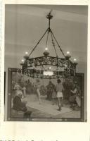 Kolozsvár, Cluj; M. kir. kolozsvári Honvéd Hadtestparancsnokság, belső, "Istenítélet perdöntő párbaj" / Hungarian Army Headquarters, interior