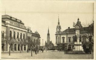 Cegléd, Kossuth tér (gyűrődés / crease)