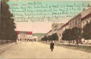 1913 Lőcse, Levoca; Körtér / square  (EK)