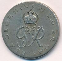 Pakisztán 1949. "Pakisztán Függetlenségi Érem" Cu-Ni kitüntetés mellszalag és fül nélkül T...