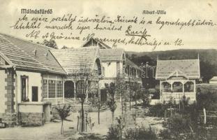 1911 Málnásfürdő, Malnas-Bai; Albert villa. Adler fényirda / villa (EK)