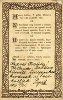 1916 Magyar Teozófiai Társulat levelezőlapja. Budapest VIII. Eszterházy u. 19. / Hungarian Theosophical Society advertisement card (EK)