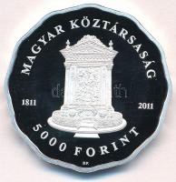 2011. 5000Ft Ag "Deák téri Evangélikus Templom" T:PP Adamo EM240