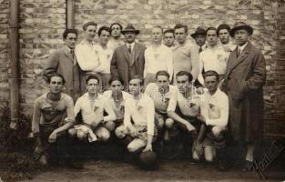 1927 Szegedi focicsapat, labdarúgók / Hungarian football team, football players. Honti Sándor photo
