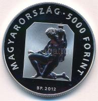 2012. 5000Ft Ag "Reményi József születésének 125. évfordulója" tanúsítvánnyal T:PP