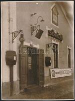 Magyarországi, budapesti sörözők, 21 db fotó, 12×17 és 17×24 cm közötti méretekben