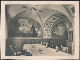 Magyarországi, budapesti sörözők, 21 db fotó, 12×17 és 17×24 cm közötti méretekben