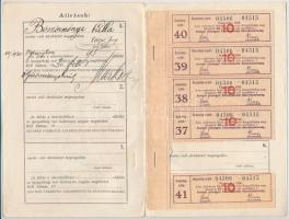 Románia / Satu-Mare (Szatmár) 1922. "Szatmár Vármegyei Takarépénztár Részvénytársaság" név...