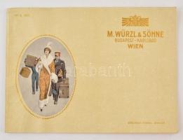 M. Würzl & Söhne Bőrönd- és Bőráru-gyárosok képes árjegyzéke, papírkötésben, jó állapotban