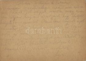 1946 Szóbel Lajos zsidó 101/60 KMSZ (közérdekű munkaszolgálatos) levele édesanyjának Özv. Szóbel Ign...