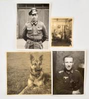 1939-1942 II. világháborúban harcolt  és elesett Wehrmacht  őrvezető (Obergefreite) irat és katonai ...