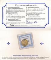 DN 7db Göde Bayerisches Münzkontor féle aranyozott emlékérmék fóliatokban, tanúsítvánnyal, garancial...