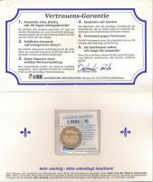 DN 7db Göde Bayerisches Münzkontor féle aranyozott emlékérmék fóliatokban, tanúsítvánnyal, garancial...