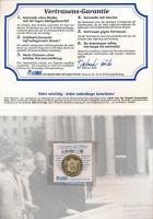 DN 7db Göde Bayerisches Münzkontor féle aranyozott emlékérmék fóliatokban, tanúsítvánnyal, garancial...