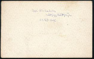 cca 1938 Kós Károly (1883-1977) építész névjegykártyája