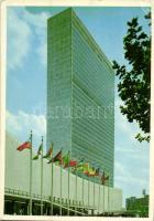 1991 New York, United Nations building + Journey to a New Frontier cancellation (15 cm x 10,5 cm) (EK)