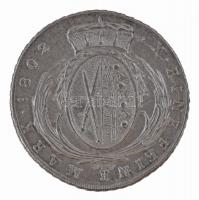 Német Államok / Szászország 1802IEC Tallér Ag "III. Frigyes Ágost" (27,96g) T:2 / German S...