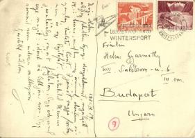 1951 Vienna, Wien, Bécs XIII. Schönbrunn, Millionenzimmer / palace, interior, Millions Room, photo (...