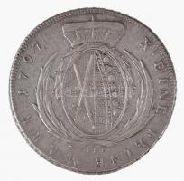 Német Államok / Szászország 1797IEC Tallér Ag "III. Frigyes Ágost" (27,75g) T:3 karc / Ger...