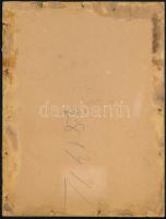 1934 Benito Mussolini (1883-1945) aláírása az őt ábrázoló fotón / autograph signature