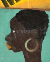 Géza jelzéssel: Mein plakátterv, hajtott, gyűrött, szakadással, 56×36 cm