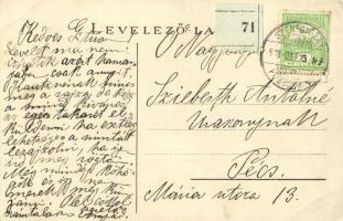 1913 Az Est mindent lát, mindent hall, mindent megír. Légrády testvérek kiadása / Hungarian newspape...