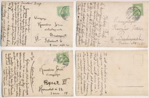 ~1912 Keszthely, 13 db eredeti fotó családi életképekkel a ház körül és a Balatonban. Kavalier Józsá...