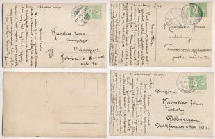 ~1912 Keszthely, 13 db eredeti fotó családi életképekkel a ház körül és a Balatonban. Kavalier Józsá...