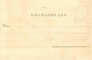 Budapest I. Várpalota észak felől. Kuenstlerpostkarte No. 2304. von Ottmar Zieher, litho s: Raoul Fr...