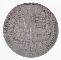 Német Államok / Szászország 1775EDC Tallér Ag "III. Frigyes Ágost" (27,80g) T:2,2- / Germa...