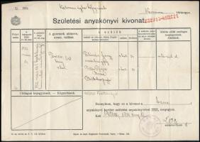 cca 1920-1940 Fehérvári/Frank György tüzér iratai: igazolások, igazolványok, stb., összesen 11 db