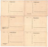 Feldpostkarte. Postkartenfolge des "Champagne-Kamerad" / WWI German military humour art po...