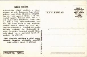A velszi herceg Budapesten. A Tolnai Világlapja díjtalan emléklapja / Edward VIII, Prince of Wales v...