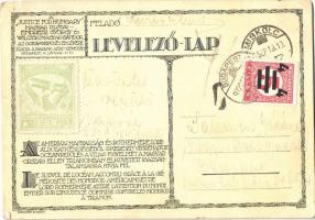 1931 Endresz György és Wilczek (Magyar) Sándor "Justice for Hungary" óceánrepülésének emlé...