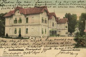 1904 Balatonföldvár, Kupa vezér szálloda. Kiadja Gerendai Gyula 1048. (EB)